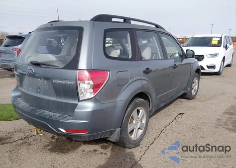 2010 Subaru Forester 2.5X from USA, damaged, VIN JF2SH6BCXAH772828